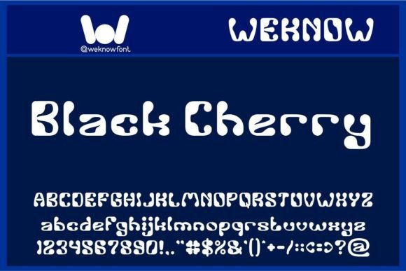 Black Cherry: A Sci-Fi Font for Bold, Modern Branding