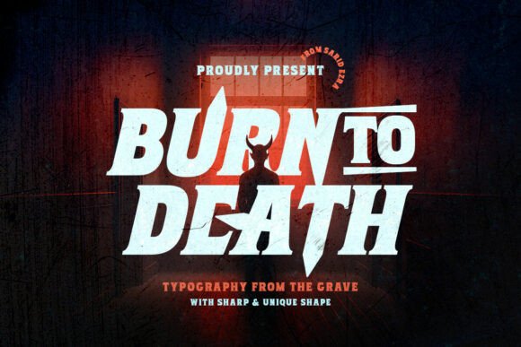 Burntodeath Regular: The Typeface That Cuts Through the Noise
