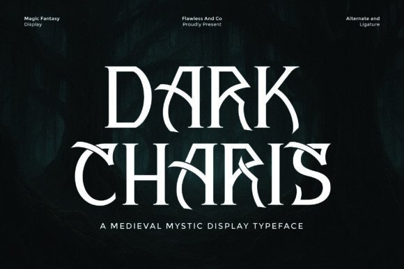 Dark Charis: The Font That Whispers Ancient Secrets