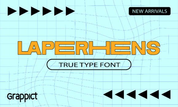 Laperhens: A Typeface That Balances Classic Charm with Modern Flair
