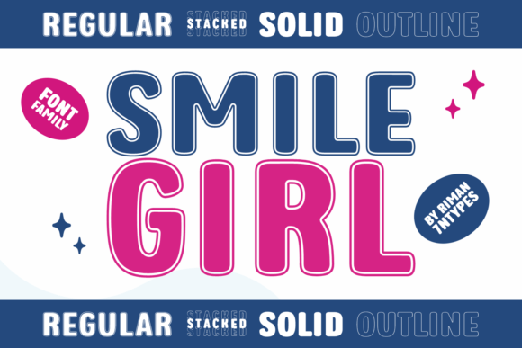 Smile Girl: A Display Font for Bold, Creative Projects