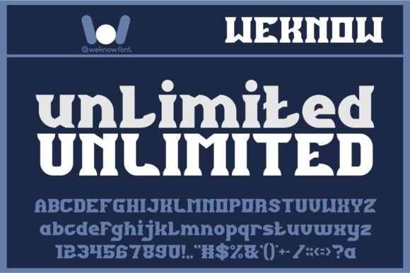 Unlimited: The Display Typeface for Bold, Modern Branding